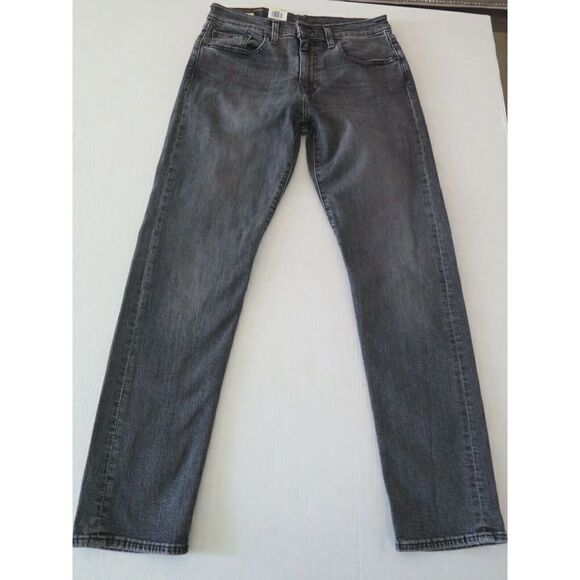 Levi 510 Mens Sz 34"x34" Skinny Faded Washed Black Jeans Stretch Pants $89 - Picture 1 of 11